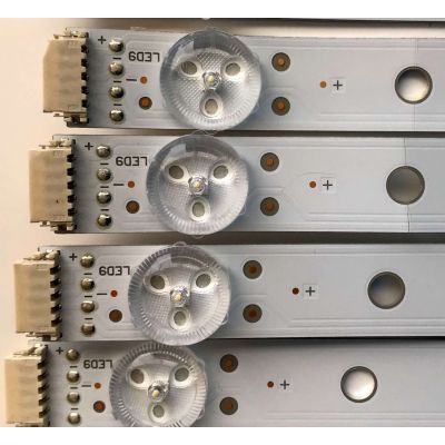 KIT DE LED'S PARA TV SONY (16 PIEZAS) / NUMERO DE PARTE MBL-55030D818SN0 / MBL-55030D818SN0/SN1 / U624U / P55F / CL2T5 / LB5500T V0_05 / 5500T00002 / PANEL YDAF055DNU01 / MODELOXBR-55X950H / XBR55X950H - Imagen 4